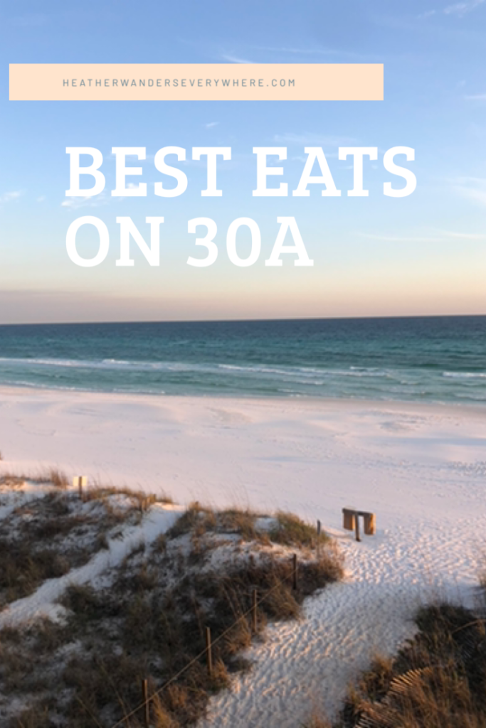 Guide to the Best Eats on 30A