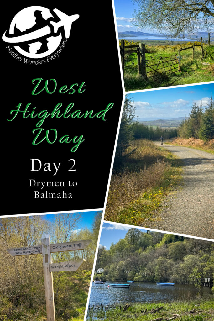 West Highland Way: Day 2 – Drymen to Balmaha