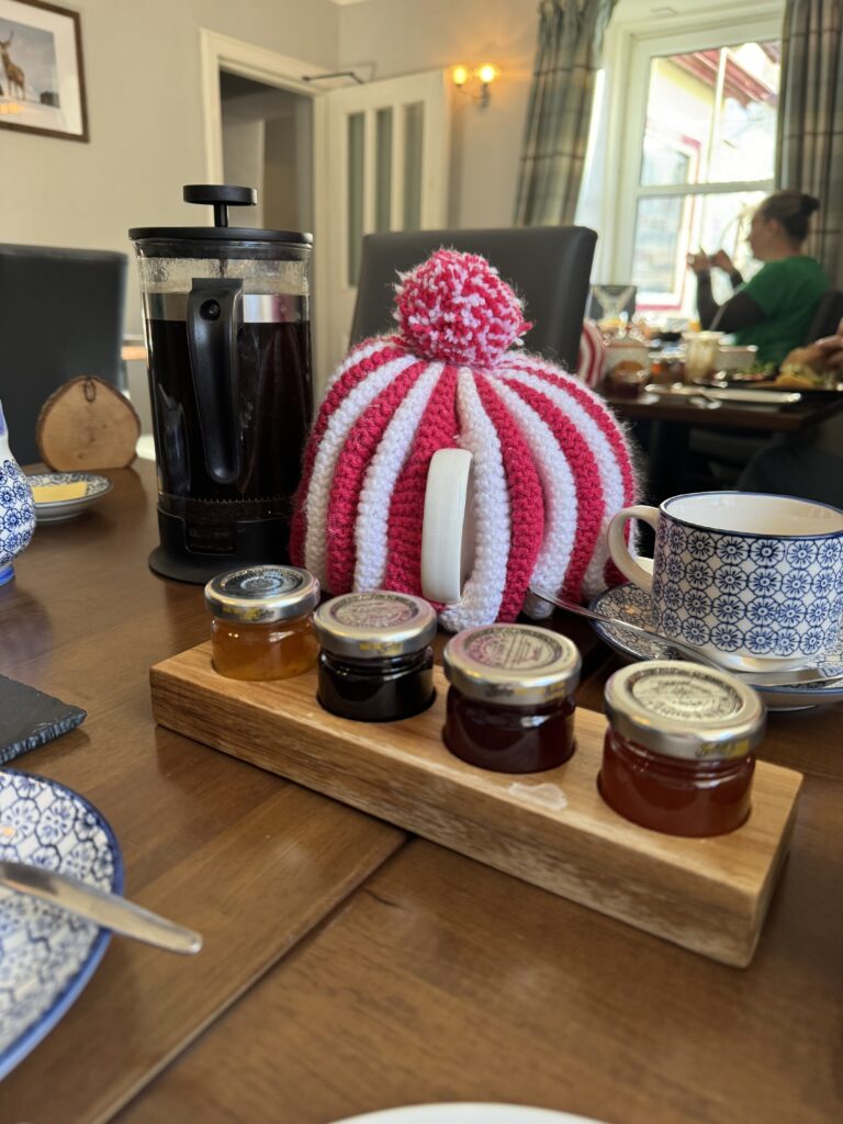 Hot Tea and Coffee at Inveroran Hotel along the West Highland Way