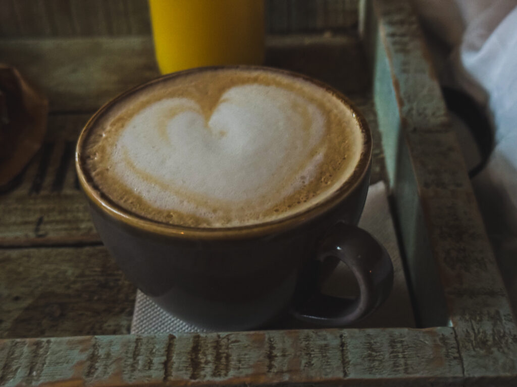 Coffee at Cow Hollow Hotel Manchester